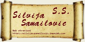 Silvija Samailović vizit kartica